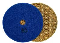 Алмазные гибкие шлифовальные круги Усиленные Гайка №50 Pads 4-STEP D100 Алмазные гибкие шлифовальные круги Усиленные Гайка №50 Pads 4-STEP D100