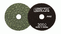 Алмазные гибкие шлифовальные круги EHWA Pads 7-STEP ПРЕМИУМ D100 №3000