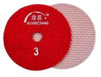 Алмазные гибкие шлифовальные круги ТОЧКИ Pads 5-STEP №3 D100 Алмазные гибкие шлифовальные круги ТОЧКИ Pads 5-STEP №3 D100