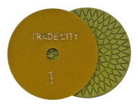 Алмазные гибкие шлифовальные круги Цветочек Pads 4-STEP D100 №1 Алмазные гибкие шлифовальные круги Цветочек Pads 4-STEP D100 №1