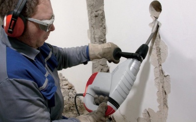 Полукруглое зубило-штробер SDS MAX 18x400x25